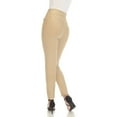 thumbnail image 3 of White Mark Women's Stretchy High Waist Pants, 3 of 5