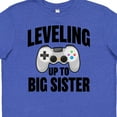 thumbnail image 4 of Inktastic Leveling Up to Big Sister Youth T-Shirt, 4 of 5