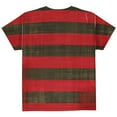 thumbnail image 2 of Halloween Striped and Bloody Nightmare Sweater All Over Youth T Shirt Multi YXL, 2 of 2