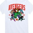 thumbnail image 3 of Marvel The Avengers - Collegiate - Toddler And Youth Short Sleeve Graphic T-Shirt, 3 of 5