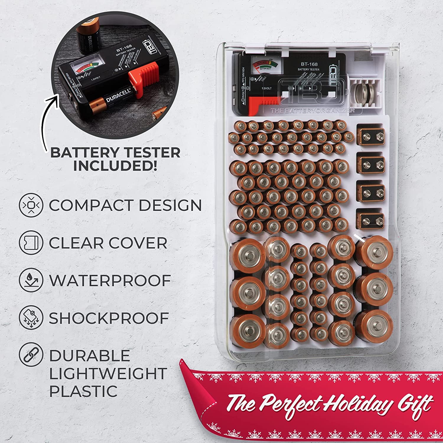 THE BATTERY ORGANISER and Tester with Cover, Battery Nigeria Ubuy