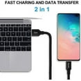 thumbnail image 4 of Cable USB-C etguuds de 4,6 m, carga rápida, trenzado de nailon, 4 of 6