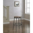 thumbnail image 6 of American Woodcrafters Stockton 30" Backless Metal Swivel Stool - Slate Grey - Golden Oak Seat, 6 of 8