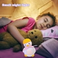 thumbnail image 3 of Luz De Noche De Pato Lámpara Bonito botón de luz nocturna de pato con pilas, de ambiente, adornos de regalo (D) Likrtyny Para estrenar, 3 of 6