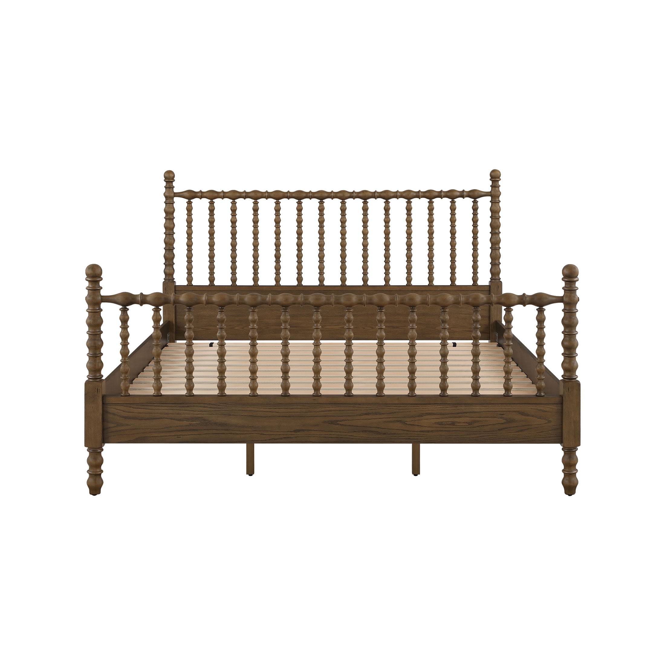 The Pioneer Woman Harper Spindle Bed, King, Homestead Brown