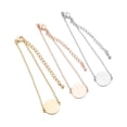 thumbnail image 4 of Brazalete de eslabones de cadena Qarigey ajustable para mujer oro rosa AP015797-02, 4 of 6