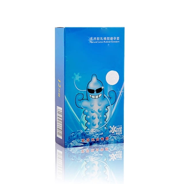 Condón duradero, consolador de látex Natural de larga duración, condón en forma de partículas grandes, condón de estimulación del punto G sexual