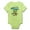 Kiwi, variant on CafePress - First Birthday Monkey Infant Bodysuit - Baby Light Bodysuit, Size Newborn - 24 Months