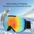 thumbnail image 5 of SPRING PARK Winter Outdoor Snow Sports Goggles Anti-Fog Ski Snowmobile Snowboard Skate Glasses Eyewear, 5 of 7