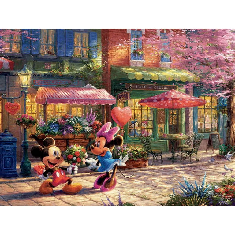 Ceaco - Thomas Kinkade - The Disney Collection - 4 in 1 Multipack - Jigsaw  Puzzle