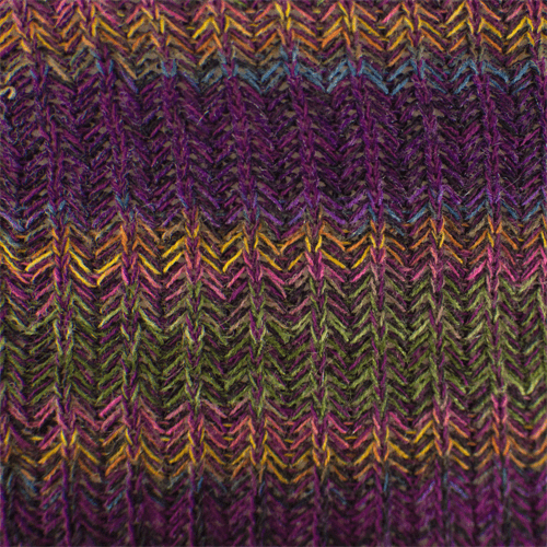 Warm Purple/Multi Wool Sweater Rib Knit, Fabric By the Yard Walmart