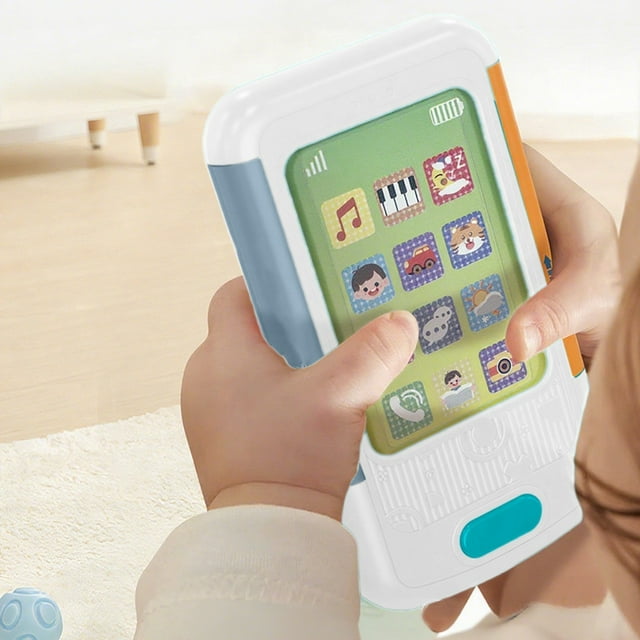 Oioii Toy Learning Play Cell Phone with Dazzling Lights Interactive Toy for Toddler Baby Kids Boys Girls