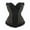 C Black, variant on Corset Tops for Women Vintage Gothic Lace Corset Bustier Top Overbust Waist Trainer Tummy Control Steel Boned Waist Cincher Corset for Women Black L
