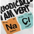 thumbnail image 5 of Funny Salty Chemistry Science Joke Toddler Boy Girl T Shirt Infant Toddler Brisco Brands 3T, 5 of 6