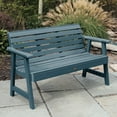 thumbnail image 2 of Highwood Weatherly 5-foot Garden Bench - 2-Person, Eco-friendly, Synthetic Wood, 2 of 4