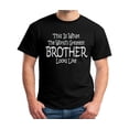 thumbnail image 5 of Worlds Greatest Brother Funny T-Shirt Gender Reveal Baby Shower Tee, 5 of 5