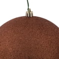 thumbnail image 2 of Vickerman 6" Coral Glitter Ball Ornament, 4 per Bag, 2 of 2