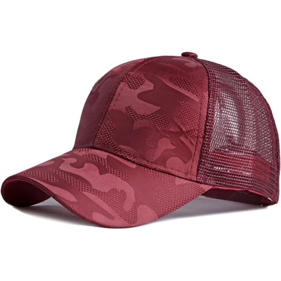 YooGuoGuo Womens Camouflage Mesh Breathable Baseball Sports Golf Sun Hat Cap