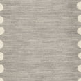 thumbnail image 5 of SAFAVIEH Kids Fiona Solid Bordered Wool Runner Rug, Grey, 2'6" x 8', 5 of 6