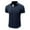 Blue, variant on UVEASISHA Mens Solid Color Polos Big and Tall,Men Golf Polos Shirts Short Sleeve Quick Dry Moisture Wicking 4-Way Stretch Summer Athletic Polos Shirts,Blue M