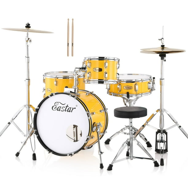 Eastar EDS540 Complete Junior Drum Set 18 inch 4Piece Drum 2 Cymbal