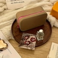thumbnail image 6 of Large capacity, high-quality women's cosmetic bag - hypoallergenic cosmetic organizer bag, zipper closure, a must-have for travel, school, bathroom, and bedroom; also a great gift., 6 of 14