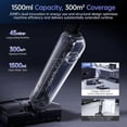 thumbnail image 3 of JONR H2 Wet Dry Vacuum Cleaner and Vacuum Mop for Hard Floors, Self-Cleaning, Cold Air Drying, Tangle-Free, HEPA Filter, Black, 3 of 10