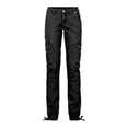 thumbnail image 4 of Glisme Trousers For Women Solid Color Zip Front With Pockets Summer Comfortable Women Cargo Pants Size L Black, 4 of 4