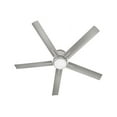 thumbnail image 5 of 5 Blade Ceiling Fan With Light Kit In Transitional Style-10.5 Inches Tall And 52 Inches Wide-Brushed Nickel Finish Hinkley Lighting 902552Fbn-Lwd, 5 of 10
