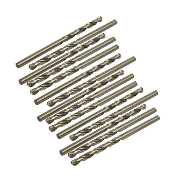 3 4mm Drilling Dia Hss Cobalt Metric Spiral Twist Drill Bit Rotary Tool 15pcs Walmart Com Walmart Com