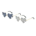 thumbnail image 2 of Gafas de Sol Colco Heart Flame Sin Montura Blanco Negro, 2 of 8