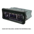thumbnail image 6 of Scosche ACM5B Universal Single DIN Boat Dash Radio Cover w/ Spring Loaded Flip-Up Retractable Door, 6 of 8