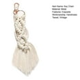 thumbnail image 7 of Sunsanly Handmade Bohemian Tassel Keychain Tassels Bag Key Chain Charm Handbags Pendant Key Chain Rings, 7 of 7