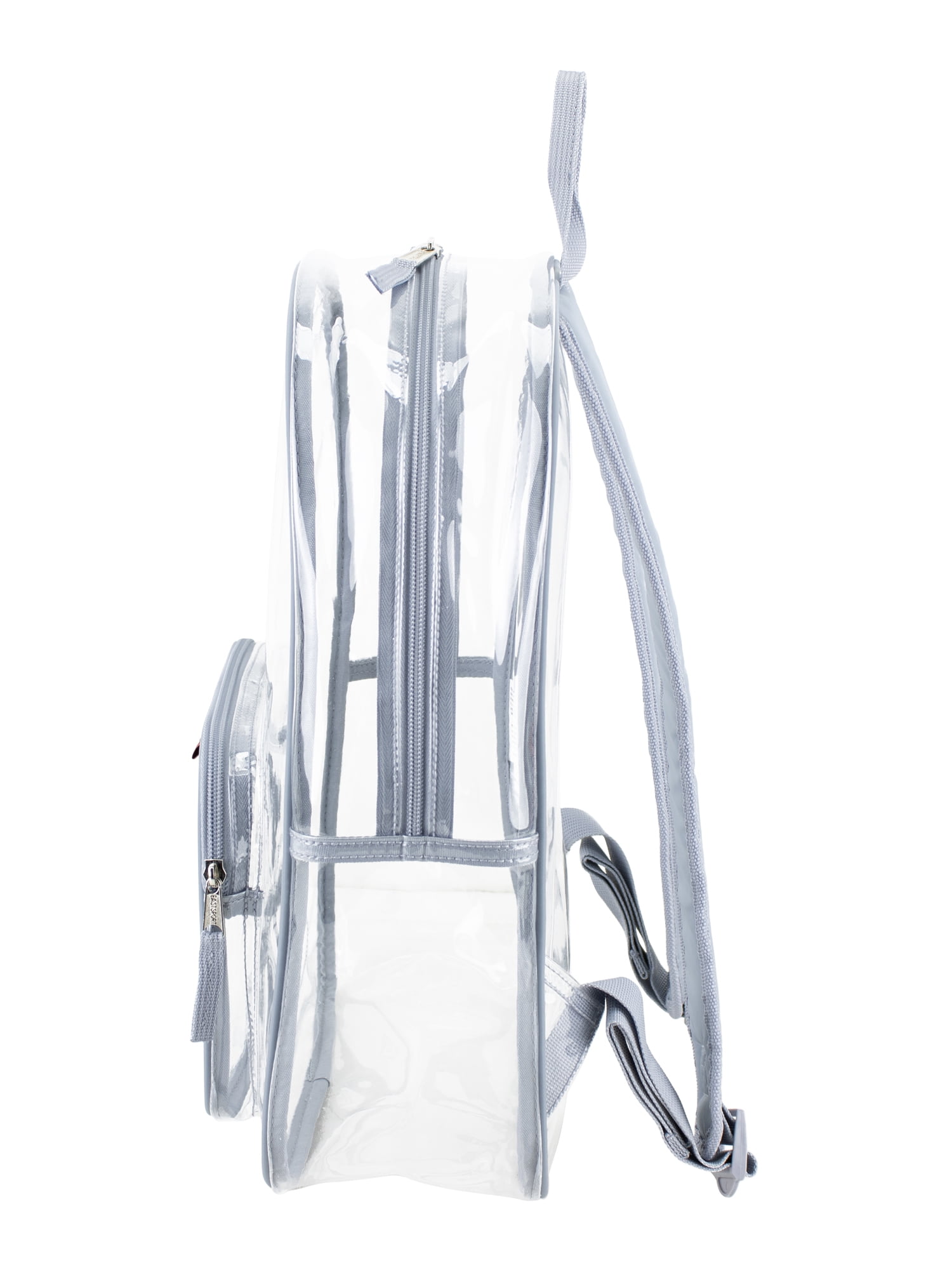 Eastsport Unisex 16" Success Clear Backpack, Cool Gray