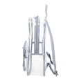 thumbnail image 6 of Eastsport Unisex 16" Success Clear Backpack, Cool Gray, 6 of 7