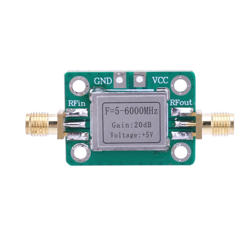 Peggybuy 5-6000MHz RF Amplifier Module with Shielding Shell