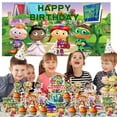 thumbnail image 5 of Super Why Party Decorations Decor Supplies Honeycomb Centerpieces Table Toppers Cake Toppers for Birthday Photo Props, 5 of 5