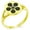 Gold, variant on Stainless Steel Maeda Samurai Crest Minimalist Oval Top Polished Statement Signet Ring