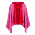 thumbnail image 2 of Sonducket Toalla fácil de sudar para gimnasio y deportes al aire libre: toalla de gimnasio con albornoz con capucha, fresca y cómoda Sombreros rosa roja, 2 of 6