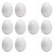 thumbnail image 5 of Huevos de espuma, huevos falsos blancos para manualidades, huevos lisos de poliestireno en blanco para decoración DIY 10 piezas 103 x 72 cm, 5 of 9