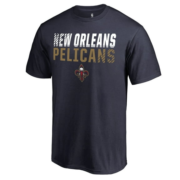 Men's Navy New Orleans Pelicans Fade Out T-Shirt