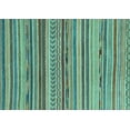 thumbnail image 1 of Ahgly Company Indoor Rectangle Abstract Light Blue Modern Area Rugs, 3' x 5', 1 of 4