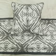 thumbnail image 5 of King / Queen / Twin Grey & White Designer Full 68"x18" Bed Runner WITHOUT Pillow Cover, Quilted Bed Scarf on Cotton fabric - Grey Semblance, 5 of 5