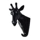 thumbnail image 3 of Lindo Animal Cabeza Forma Gancho De Pared Ropa para proteger Sombrero Resina Artesanal - Jirafa de oro and rosa Jirafa negra BLESIY Gancho Gancho Animal Ganchos, 3 of 6