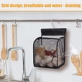 thumbnail image 6 of Drillless Bathroom Storage Pouch Waterproof Shower Bag With Multiple Compartments Portable, 6 of 8