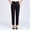 Black, variant on Color Loose Fit Straight Leg Pants, Elastic Waistband Casual Long Trousers, Women's Solid Color Loose-Fitting Straight-Leg Pants With Pockets On The Waistband Capris Full Length Pants