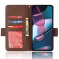 thumbnail image 5 of Motorola Edge 30 Pro Case , PU Leather Flip Cover Card Slots Magnetic Closure Wallet Case for Motorola Edge 30 Pro, 5 of 5