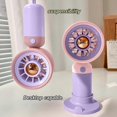 thumbnail image 5 of Handheld Mini Fan, Portable Pocket Fan,250mah Battery Operated Rechargeable Personal Fan, An Hour Working Time For Outdoor Activities, 5 of 5