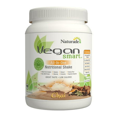 Naturade Vegan Smart Plant Protein Powder, Chai, 20g Protein, 1.4