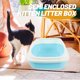 thumbnail image 2 of Caja de arena para gatos semicerrada con pala y contenedor para arena para gatos, 2 of 6